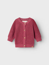 Lil 'Atelier - Emlen Langærmet Strik Cardigan - Dry Rose